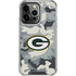 NFL Green Bay Packers Camo iPhone 16 Pro Clear Case